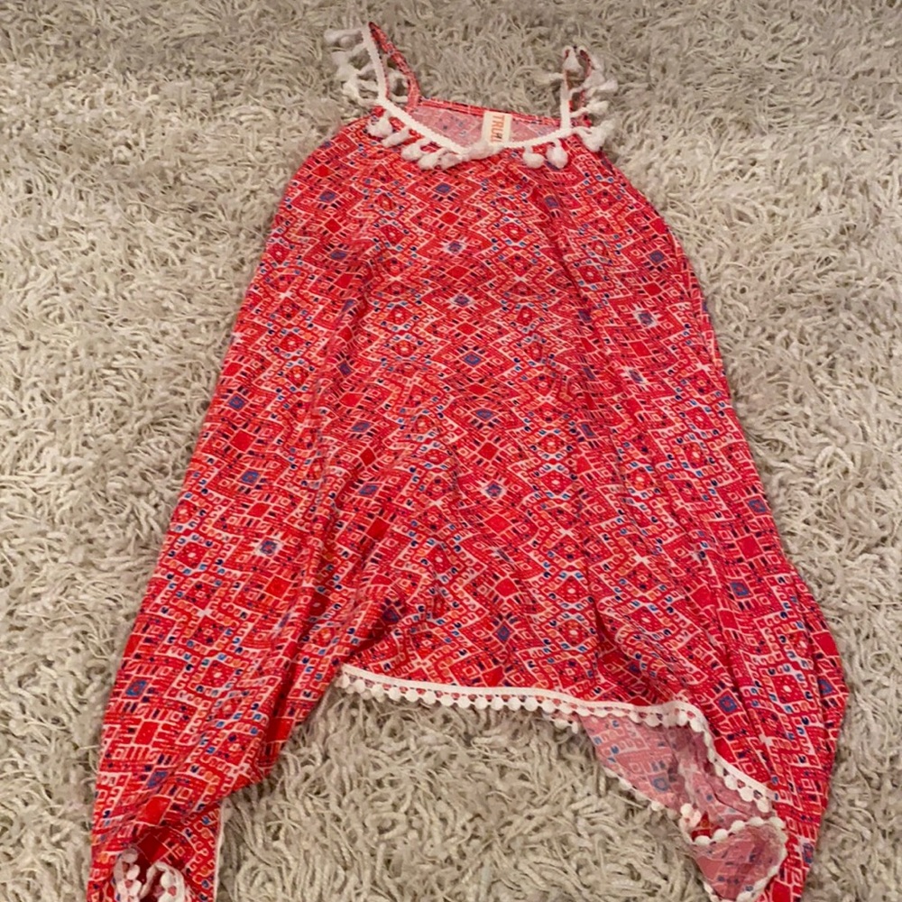 Red blue white dress!